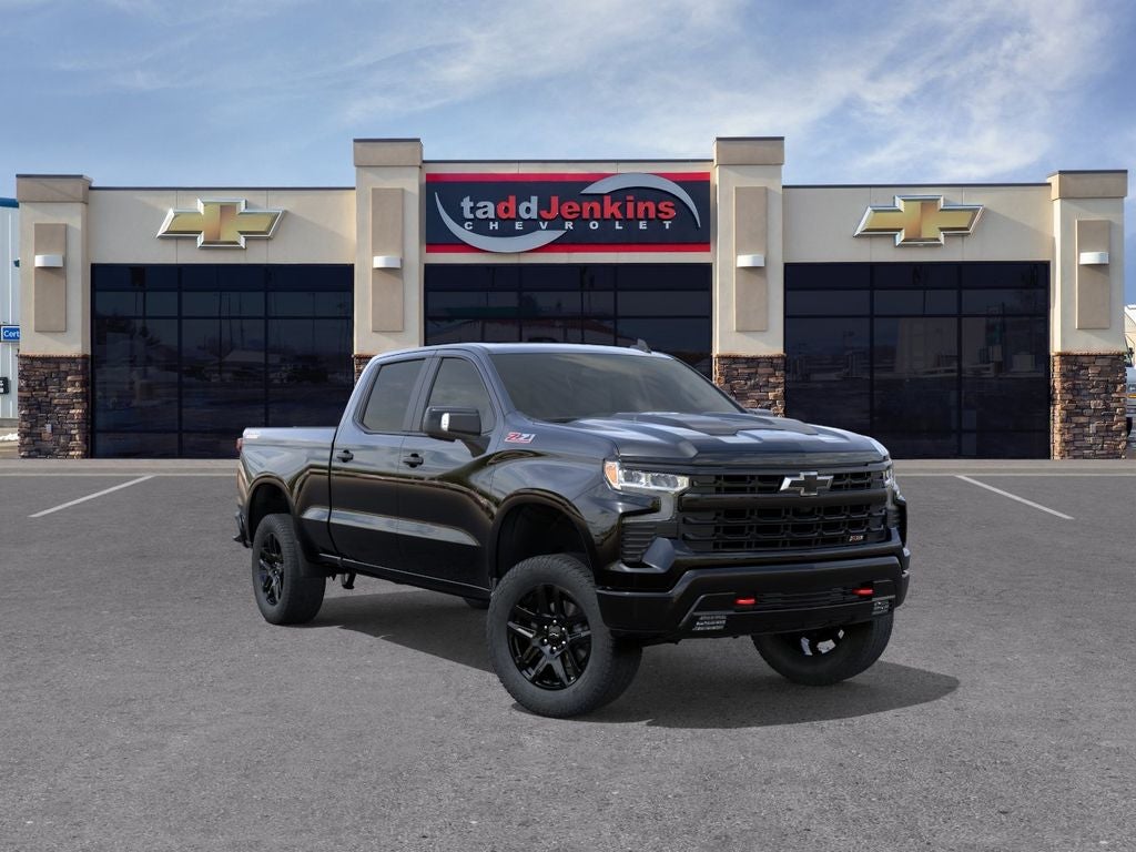 Black 2026 Chevrolet Silverado 1500 Pickup Truck Four-Wheel Drive Automatic