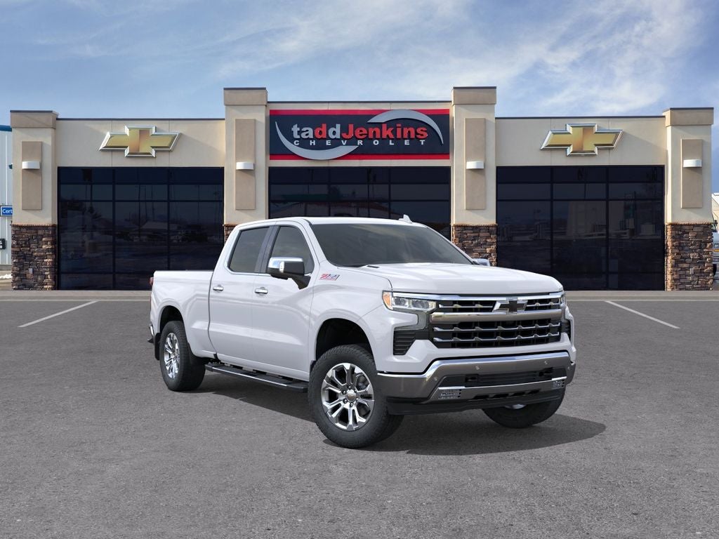 Summit White 2026 Chevrolet Silverado 1500 Pickup Truck Four-Wheel Drive Automatic