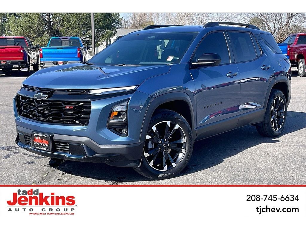 Lakeshore Blue Metallic 2026 Chevrolet Equinox RS AWD SUV / Crossover Four-Wheel Drive Automatic