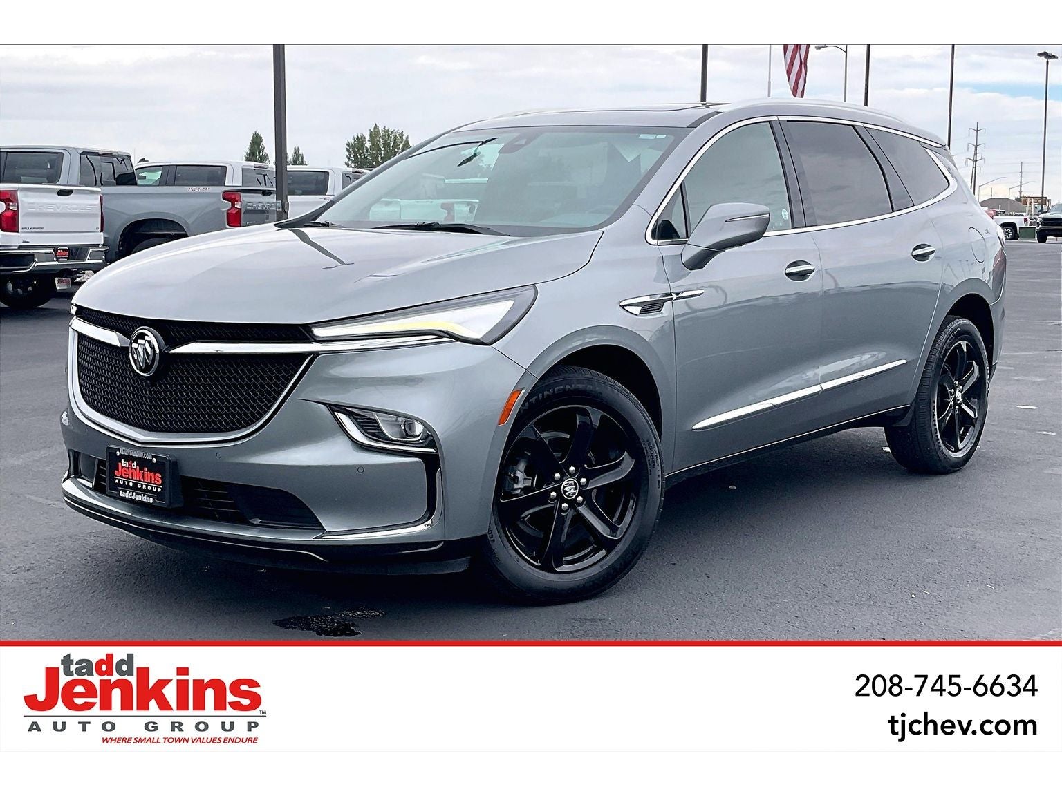 Includes Pitch Dark Night Lower Exterior Accent Co 2023 Buick Enclave SUV / Crossover Four-Wheel Drive Automatic