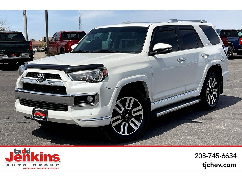 White 2015 Toyota 4Runner SUV / Crossover All-Wheel Drive Automatic