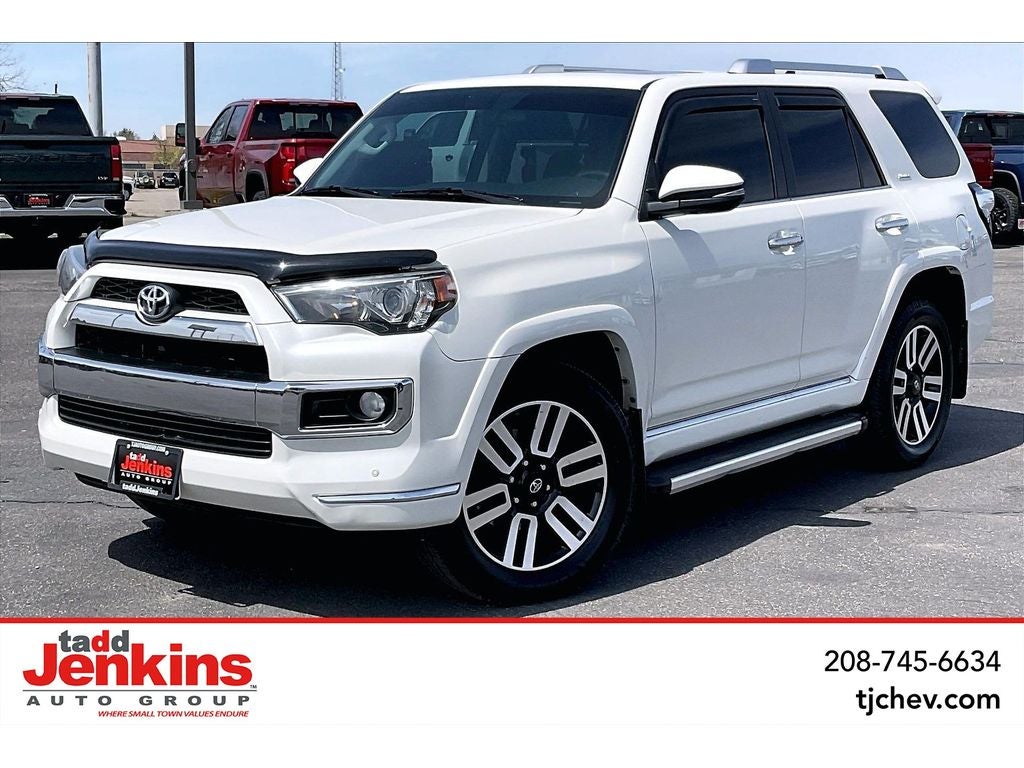 White 2015 Toyota 4Runner SUV / Crossover All-Wheel Drive Automatic