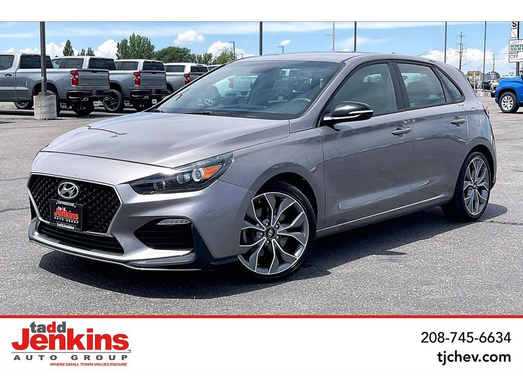 Gray 2020 Hyundai Elantra GT Hatchback Front-Wheel Drive Automatic