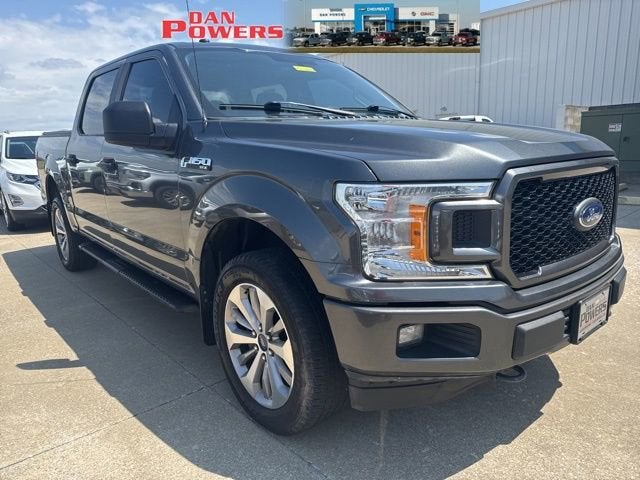 Gray 2018 Ford F-150 Pickup Truck Four-Wheel Drive Automatic