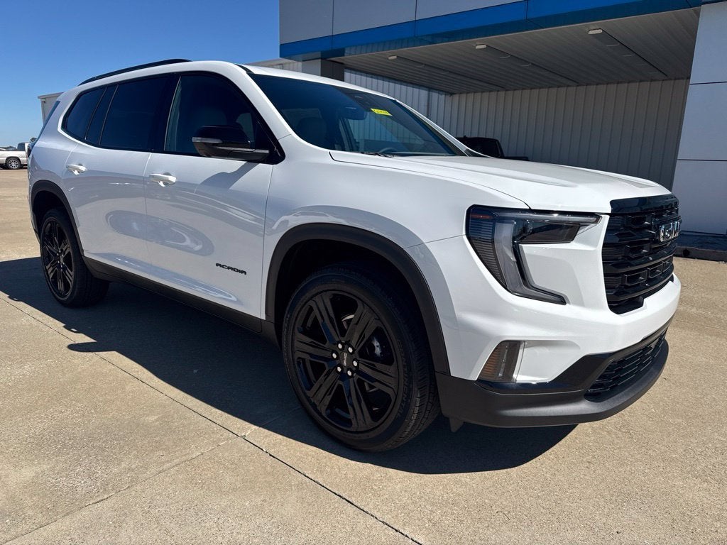 Summit White 2027 GMC Acadia SUV / Crossover Front-Wheel Drive Automatic