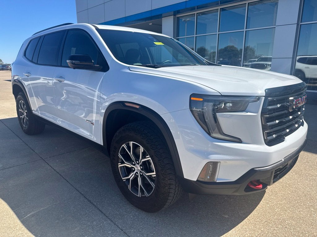 Summit White 2024 GMC Acadia SUV / Crossover Four-Wheel Drive Automatic