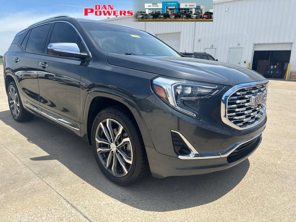 Graphite Gray Metallic 2020 GMC Terrain SUV / Crossover Four-Wheel Drive Automatic