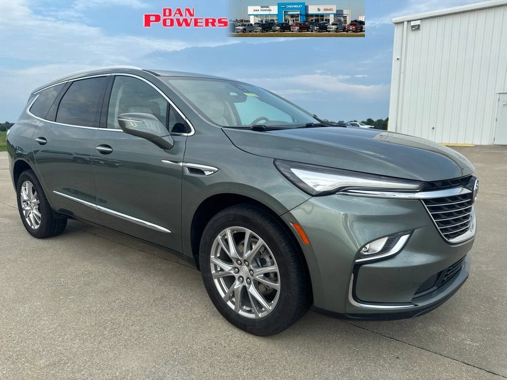 Sage Metallic 2022 Buick Enclave SUV / Crossover Four-Wheel Drive Automatic