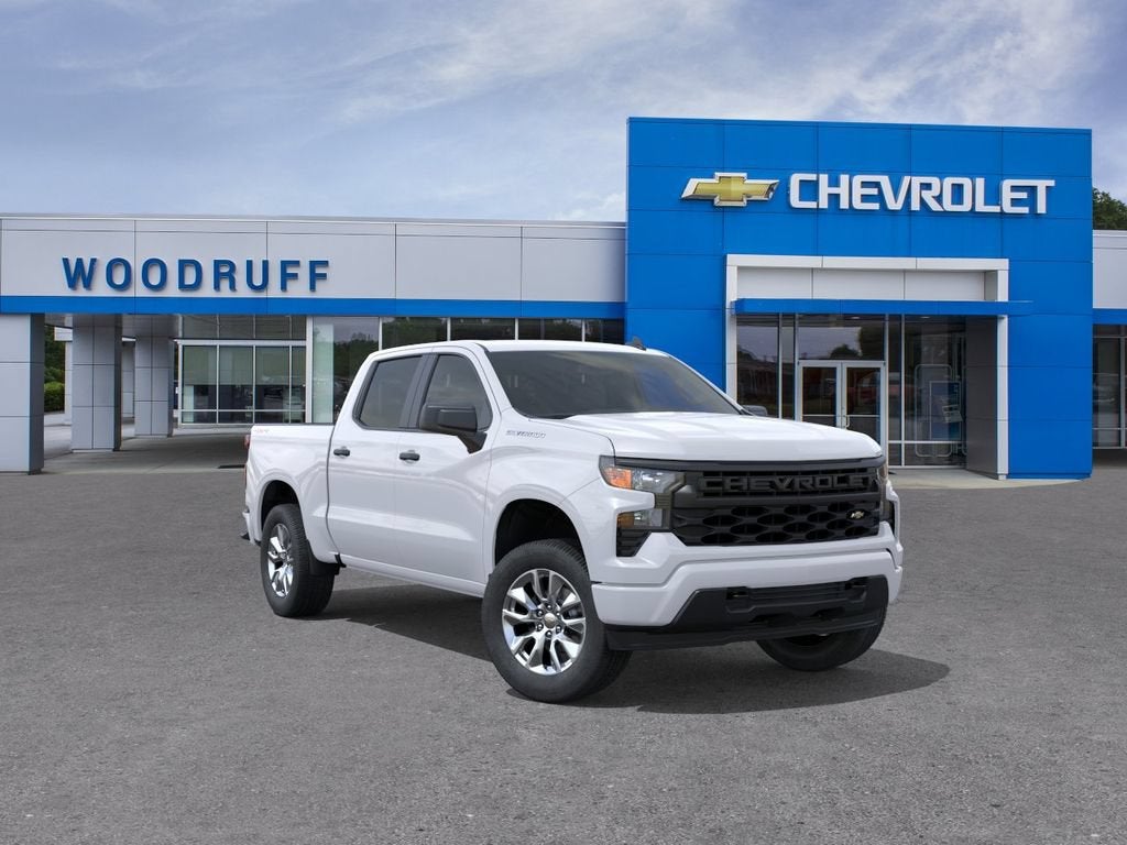 Summit White 2026 Chevrolet Silverado 1500 Pickup Truck Four-Wheel Drive Automatic