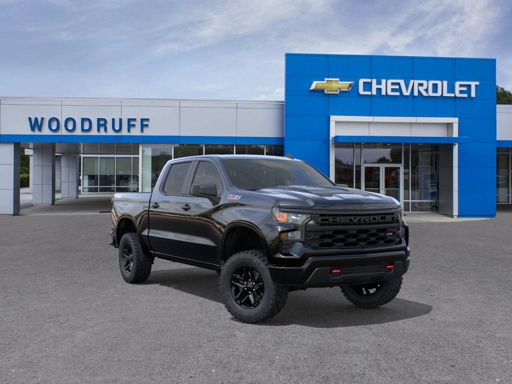Black 2026 Chevrolet Silverado 1500 Pickup Truck Four-Wheel Drive Automatic