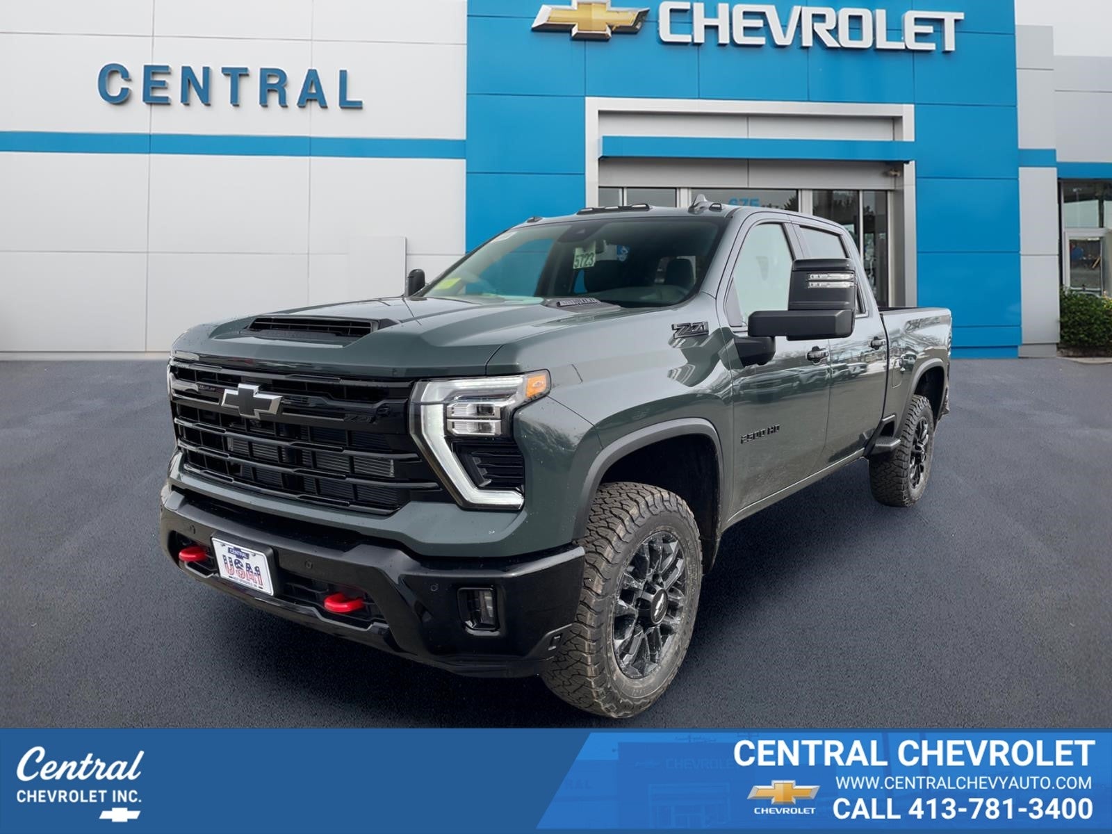 Cypress Gray 2026 Chevrolet Silverado 2500HD Pickup Truck Four-Wheel Drive Automatic