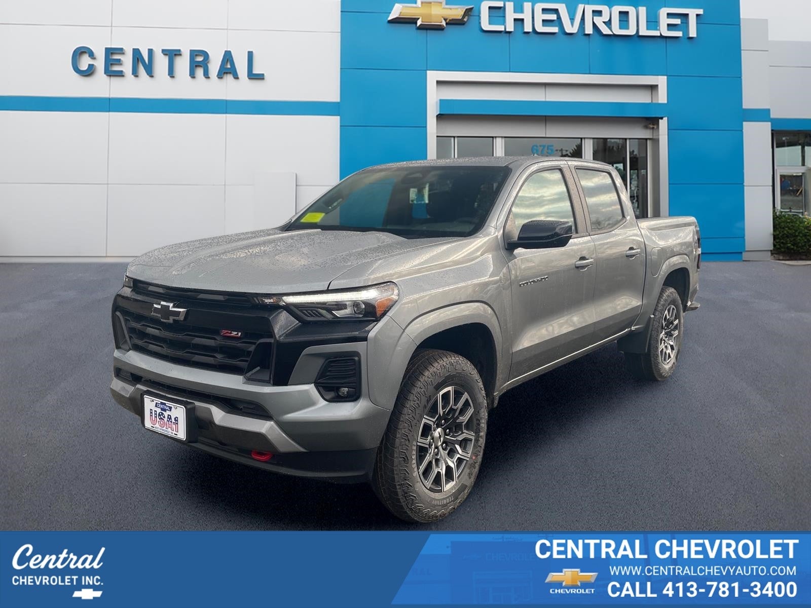 Sterling Gray Metallic 2026 Chevrolet Colorado Pickup Truck Four-Wheel Drive Automatic