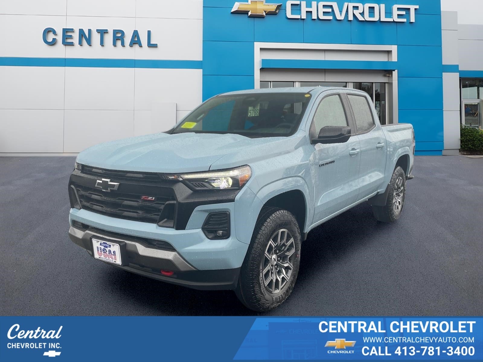 Snowdrift Metallic 2026 Chevrolet Colorado Pickup Truck Four-Wheel Drive Automatic