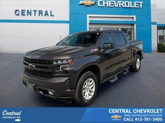 Oxford Brown Metallic 2022 Chevrolet Silverado 1500 RST Crew Cab 4WD Pickup Truck Four-Wheel Drive Automatic