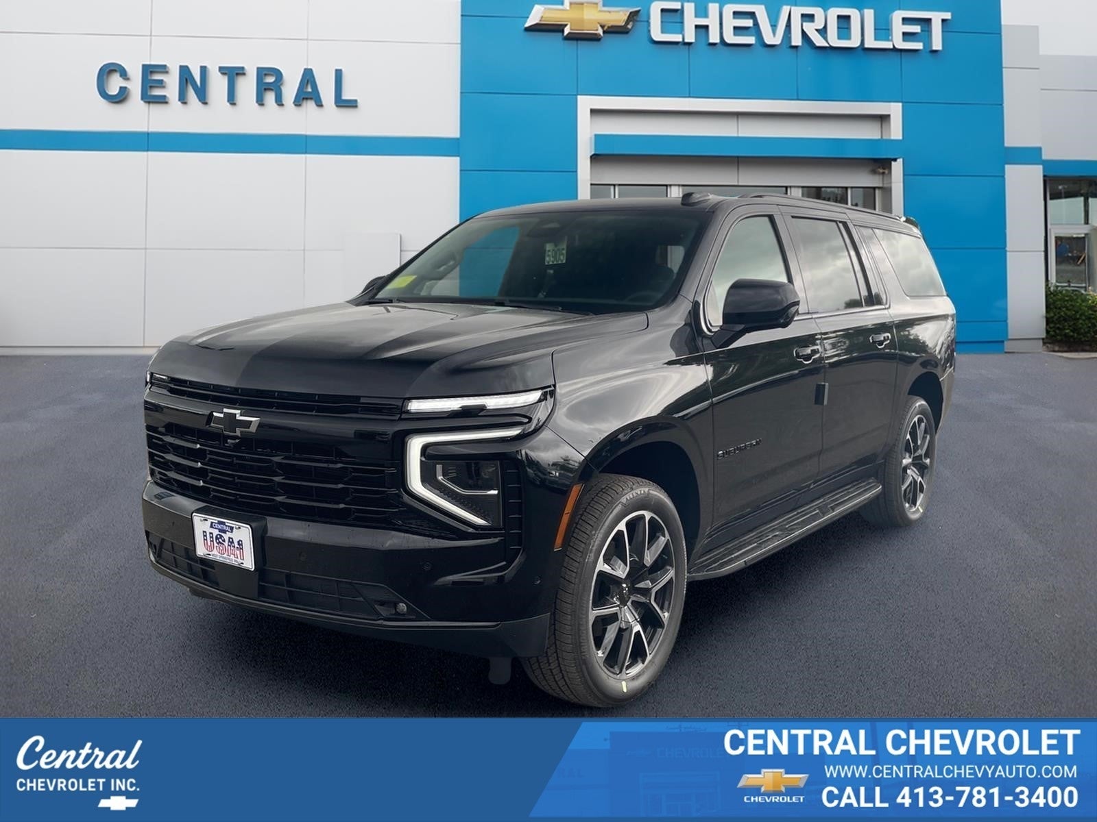 Black 2026 Chevrolet Suburban SUV / Crossover Four-Wheel Drive Automatic