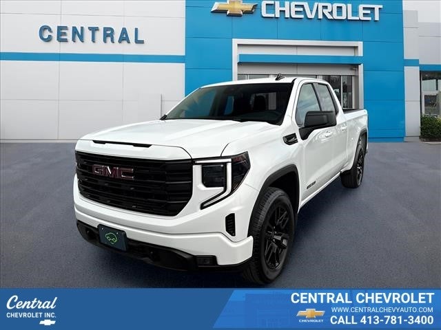 Summit White 2023 GMC Sierra 1500 Pickup Truck Four-Wheel Drive Automatic