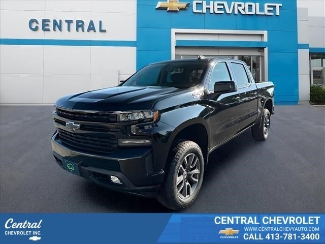 Black 2020 Chevrolet Silverado 1500 Pickup Truck Four-Wheel Drive Automatic