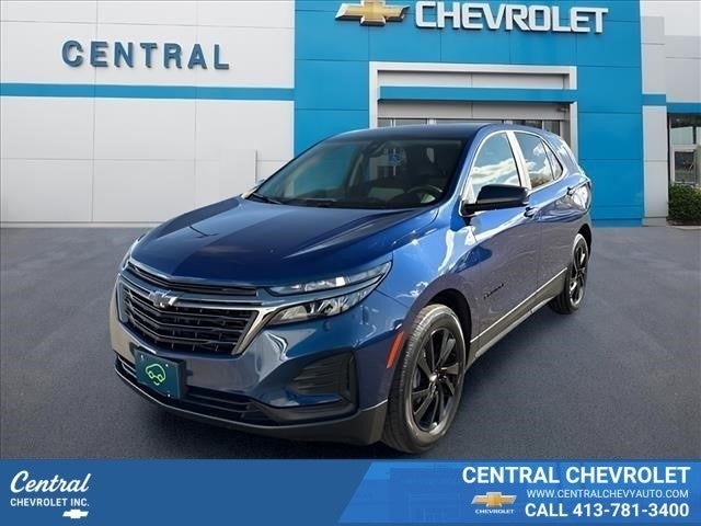Blue Glow Metallic 2023 Chevrolet Equinox LS AWD with 1LS SUV / Crossover Four-Wheel Drive Automatic