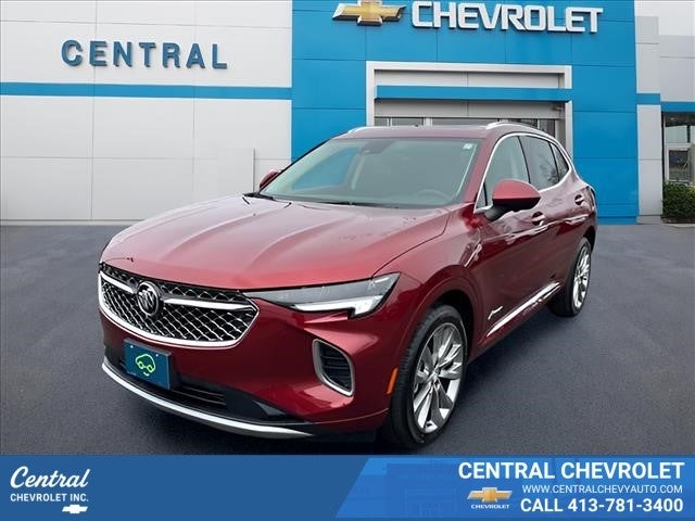 Cinnabar Metallic 2023 Buick Envision Avenir AWD SUV / Crossover All-Wheel Drive Automatic