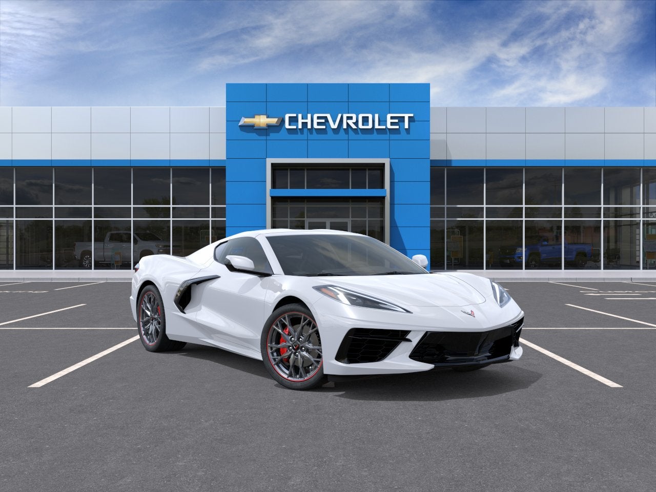 Arctic White 2027 Chevrolet Corvette Coupe Rear-Wheel Drive Automatic