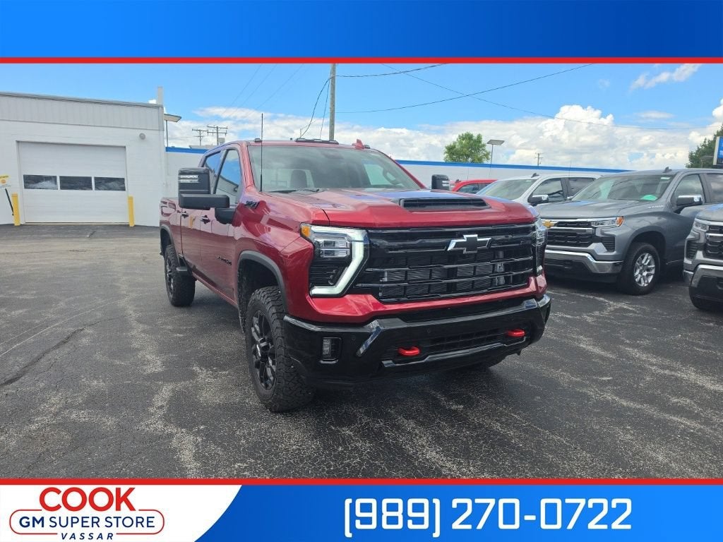 Radiant Red Tintcoat 2026 Chevrolet Silverado 2500HD Pickup Truck Four-Wheel Drive Automatic