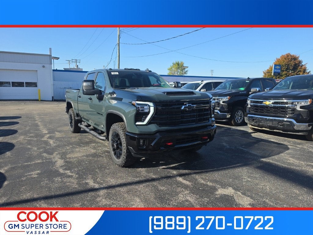 Cypress Gray 2026 Chevrolet Silverado 3500HD Pickup Truck Four-Wheel Drive Automatic