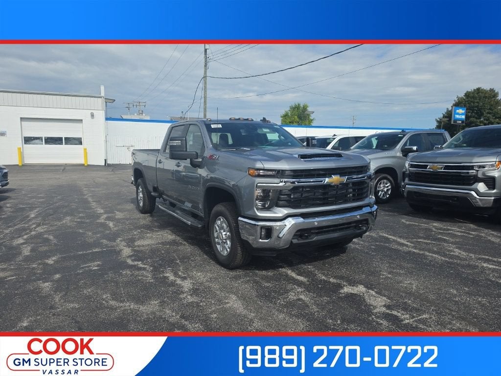 Sterling Gray Metallic 2026 Chevrolet Silverado 3500HD Pickup Truck Four-Wheel Drive Automatic