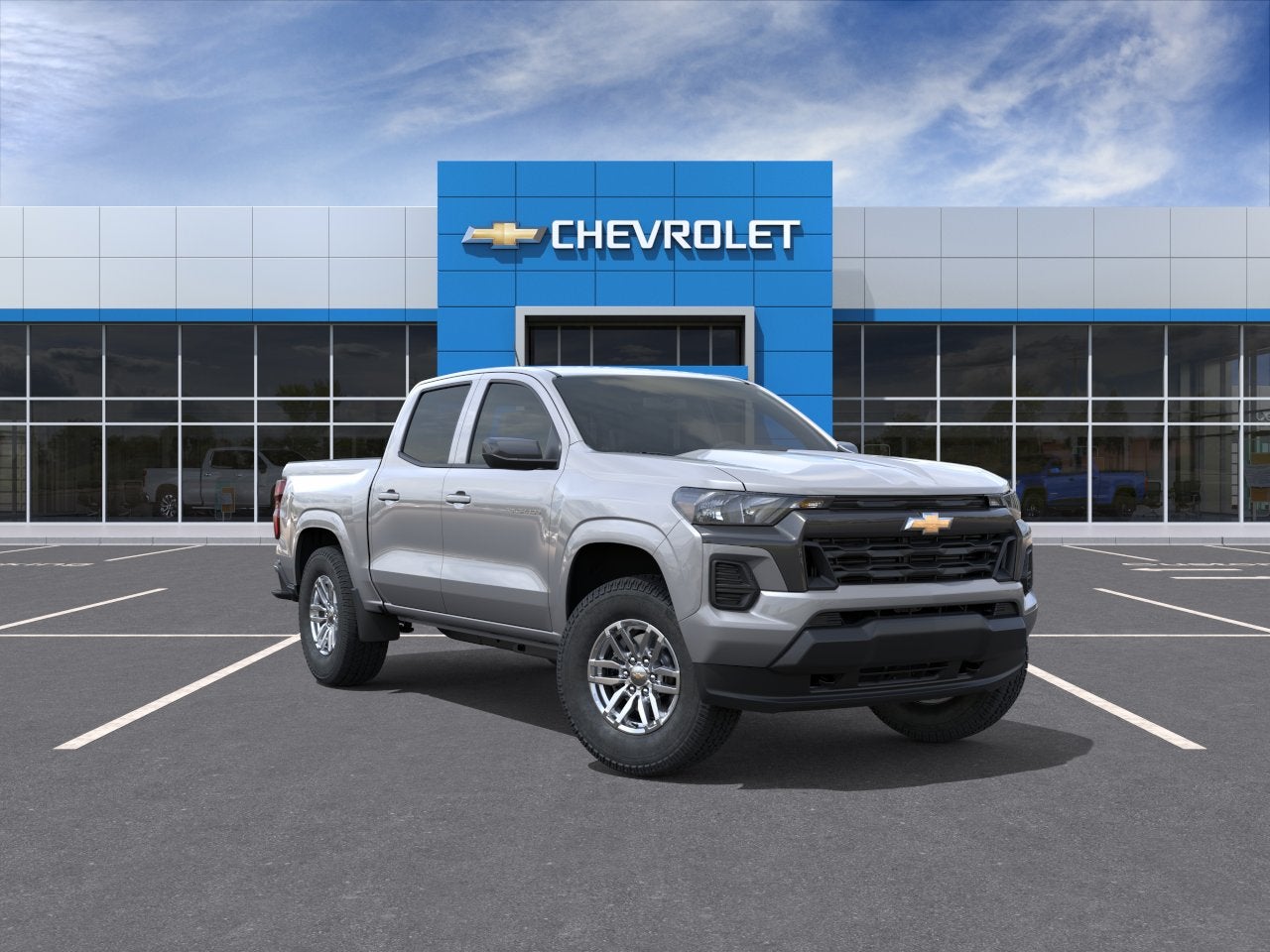 Sterling Gray Metallic 2026 Chevrolet Colorado Pickup Truck Four-Wheel Drive Automatic