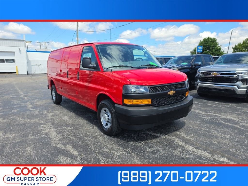 Red Hot 2026 Chevrolet Express Cargo Van Rear-Wheel Drive Automatic