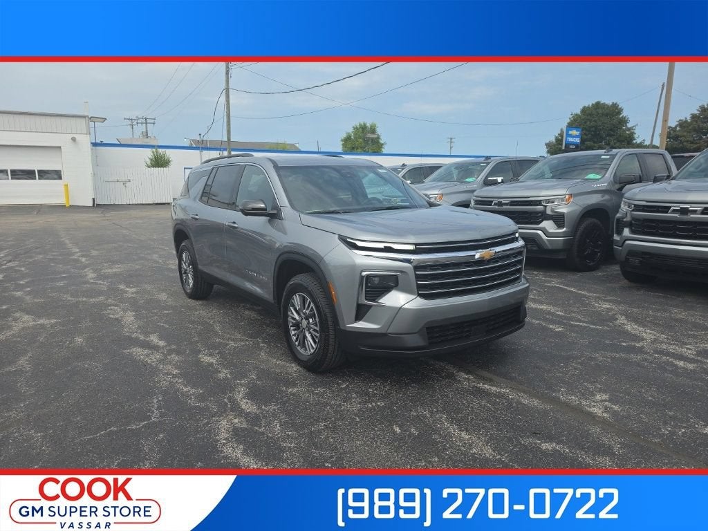 Sterling Gray Metallic 2026 Chevrolet Traverse SUV / Crossover Front-Wheel Drive Automatic