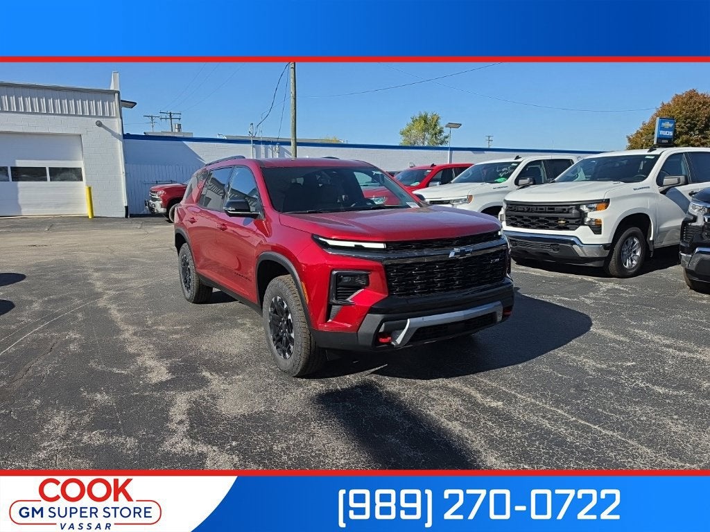Radiant Red Tintcoat 2027 Chevrolet Traverse SUV / Crossover Four-Wheel Drive Automatic