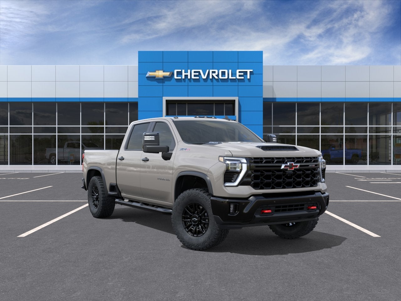 White Sands 2026 Chevrolet Silverado 2500HD Pickup Truck Four-Wheel Drive Automatic
