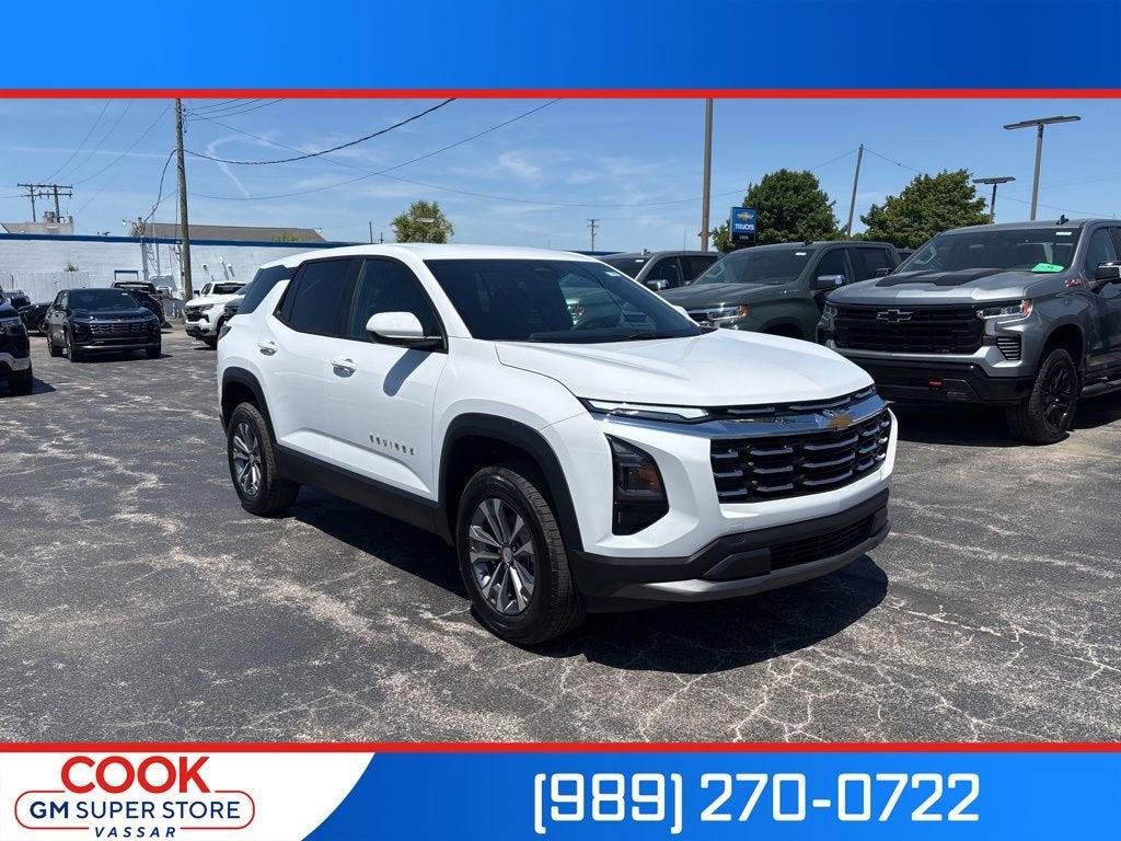 Summit White 2026 Chevrolet Equinox SUV / Crossover Front-Wheel Drive Automatic