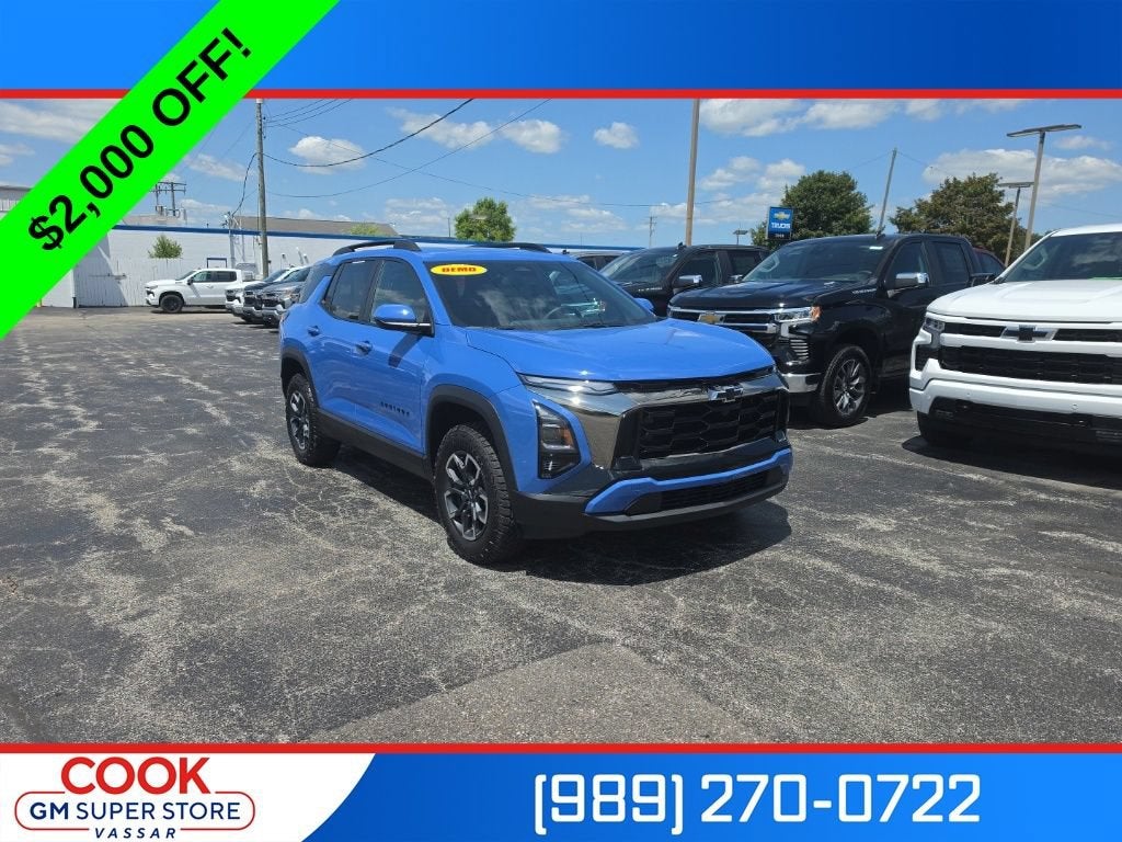 Reef Blue Metallic 2026 Chevrolet Equinox SUV / Crossover Front-Wheel Drive Automatic