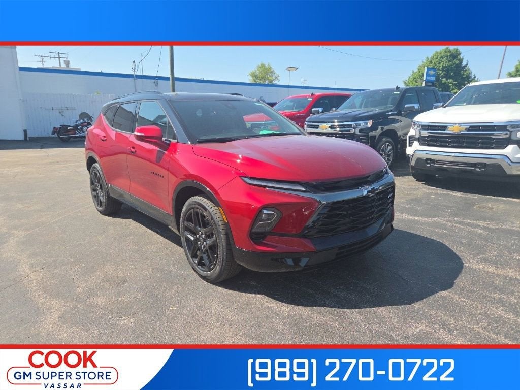 Radiant Red Tintcoat 2026 Chevrolet Blazer RS AWD SUV / Crossover All-Wheel Drive Automatic