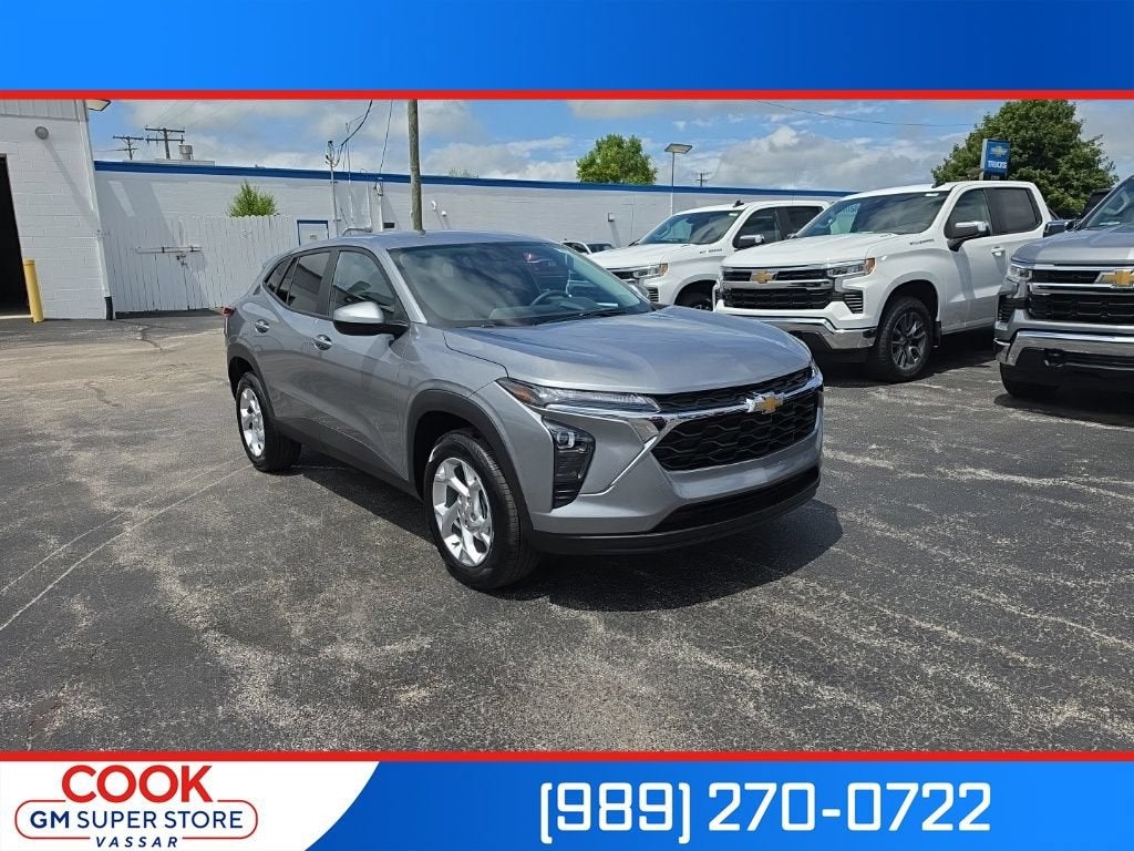 Sterling Gray Metallic 2026 Chevrolet Trax SUV / Crossover Front-Wheel Drive Automatic