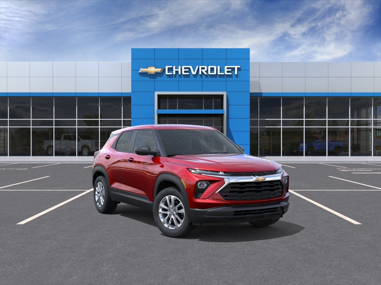 Apex Red 2026 Chevrolet Trailblazer SUV / Crossover Front-Wheel Drive Automatic