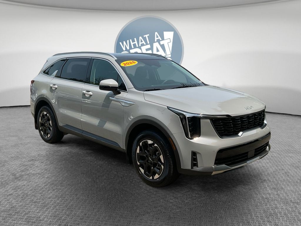 Wolf Gray 2026 Kia Sorento SUV / Crossover All-Wheel Drive 8-Speed Automatic