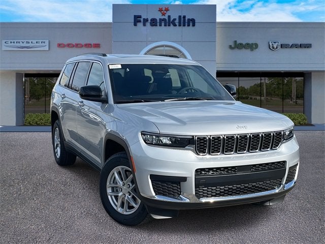Silver 2025 Jeep Grand Cherokee L SUV / Crossover Four-Wheel Drive 8-Speed Automatic