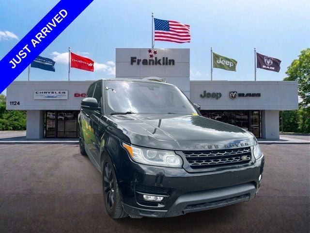 Black 2016 Land Rover Range Rover Sport SUV / Crossover All-Wheel Drive 8-Speed Automatic