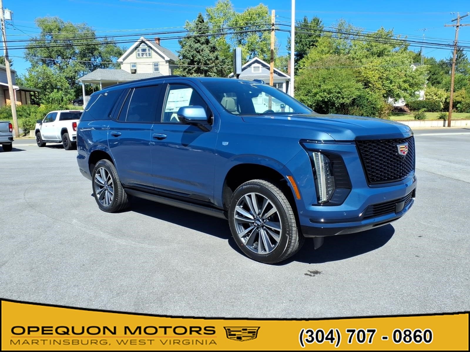 Deep Sea Metallic 2026 Cadillac Escalade SUV / Crossover Four-Wheel Drive Automatic