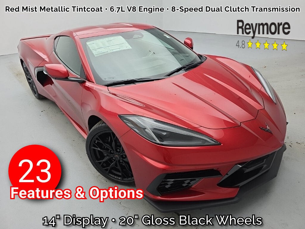Red Mist Metallic Tintcoat 2027 Chevrolet Corvette Coupe Rear-Wheel Drive Automatic