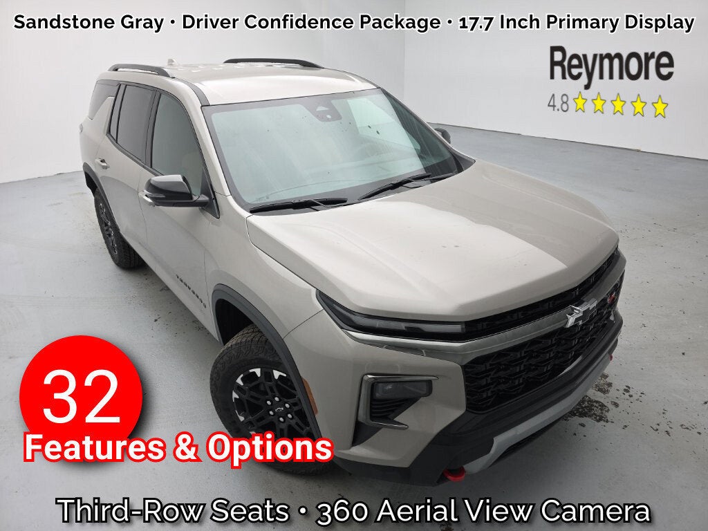 Sandstone Gray 2027 Chevrolet Traverse SUV / Crossover Four-Wheel Drive Automatic