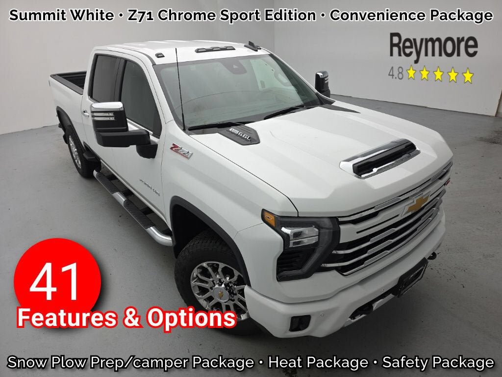 Summit White 2026 Chevrolet Silverado 2500HD Pickup Truck Four-Wheel Drive Automatic