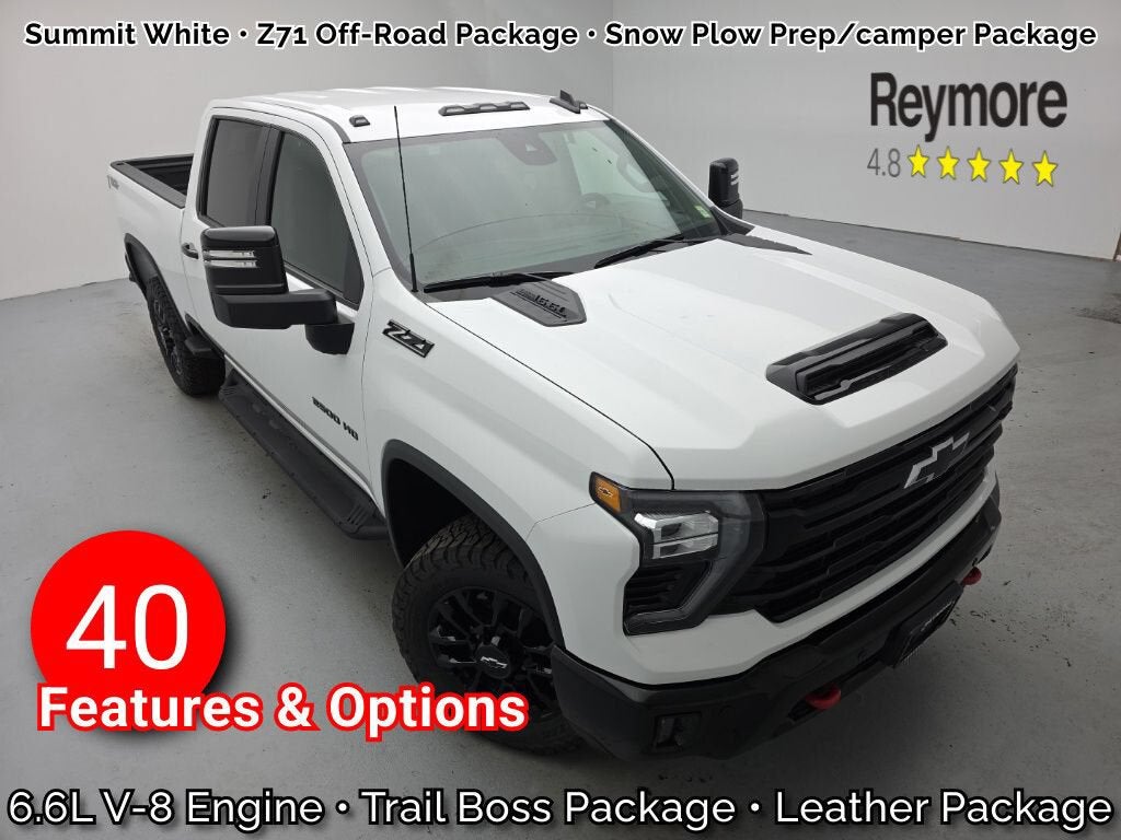 Summit White 2026 Chevrolet Silverado 2500HD Pickup Truck Four-Wheel Drive Automatic