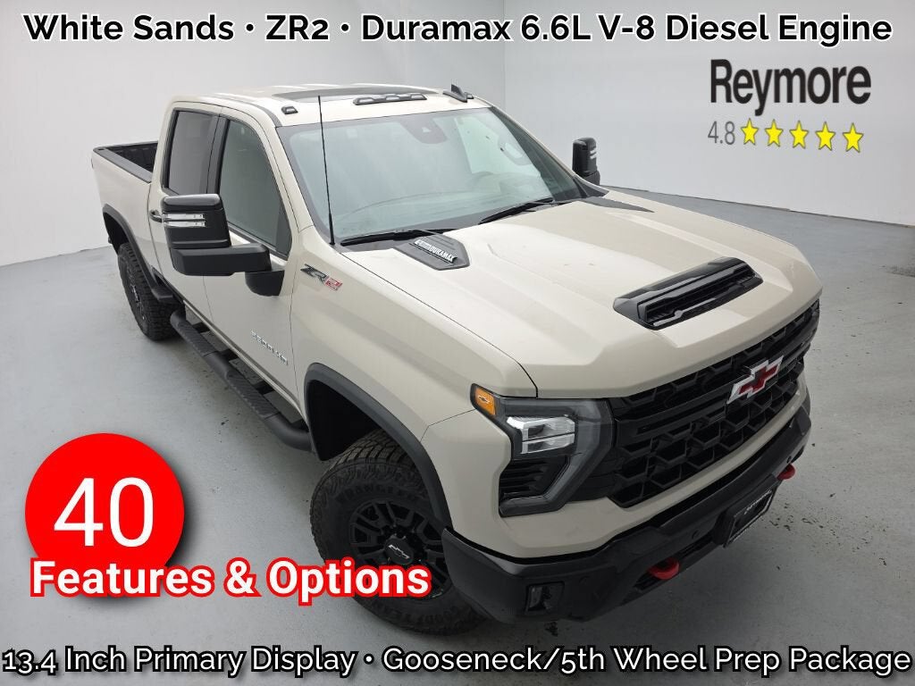 White Sands 2026 Chevrolet Silverado 2500HD Pickup Truck Four-Wheel Drive Automatic