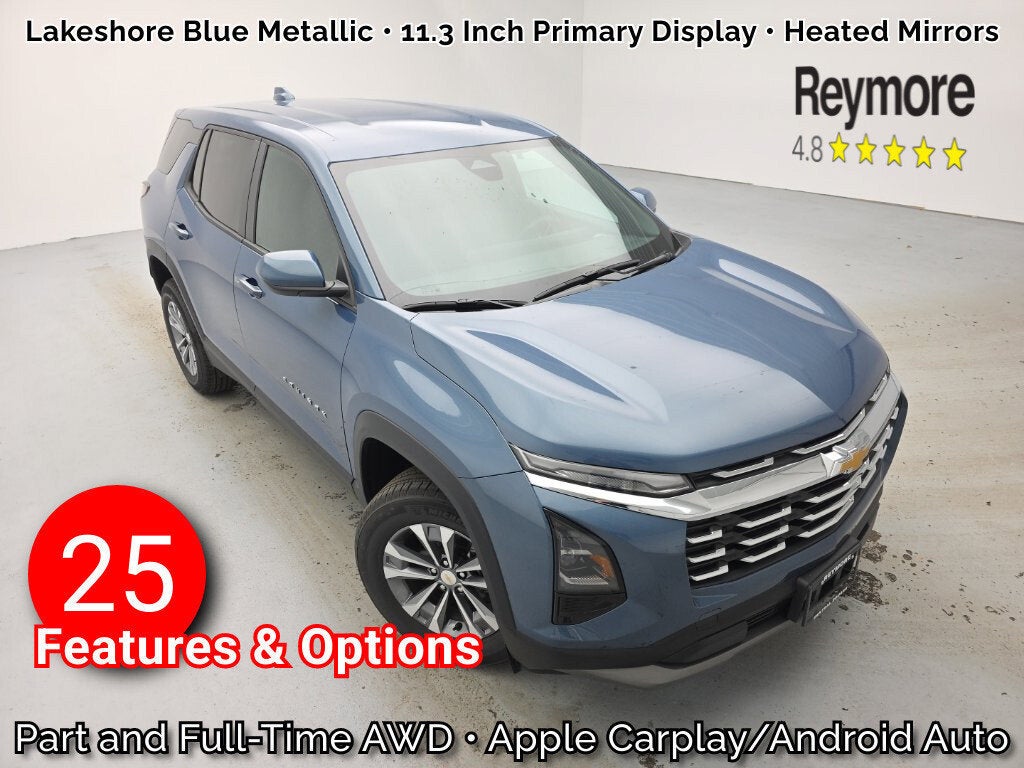 Lakeshore Blue Metallic 2027 Chevrolet Equinox SUV / Crossover Four-Wheel Drive Automatic