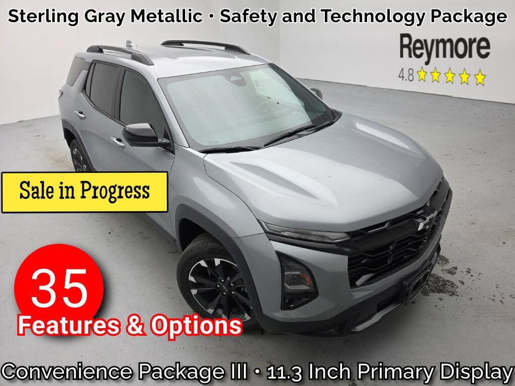 Sterling Gray Metallic 2026 Chevrolet Equinox SUV / Crossover Four-Wheel Drive Automatic