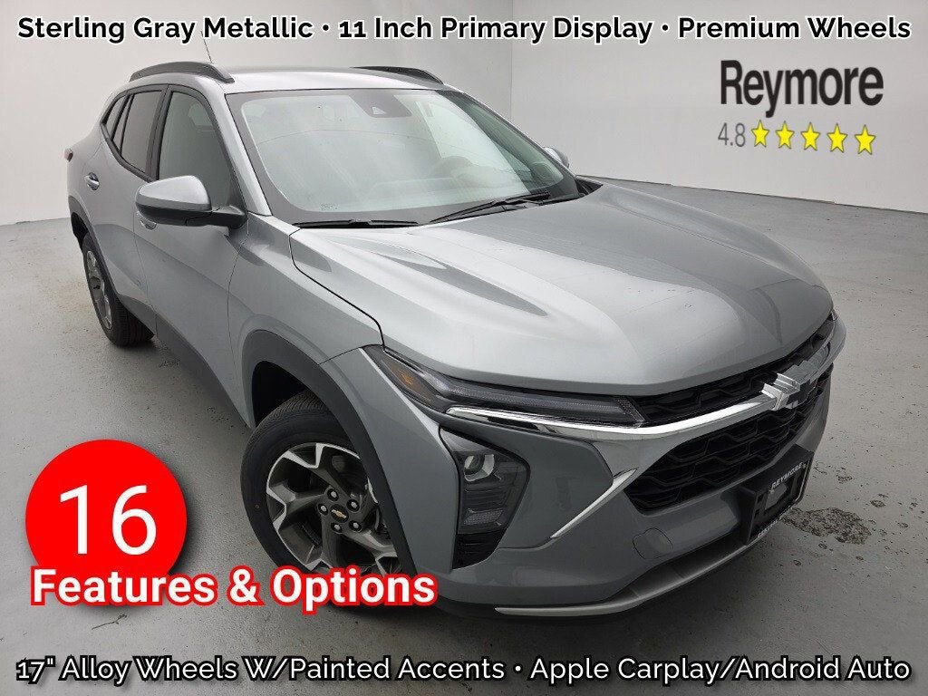 Sterling Gray Metallic 2026 Chevrolet Trax SUV / Crossover Front-Wheel Drive Automatic