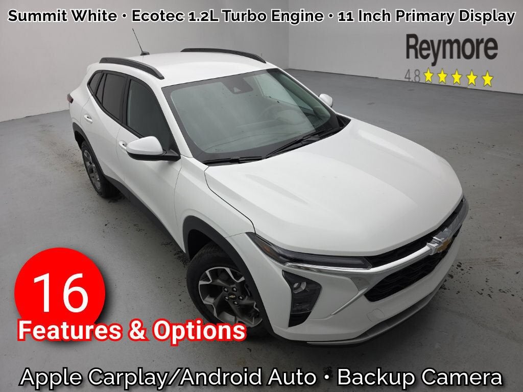 Summit White 2026 Chevrolet Trax SUV / Crossover Front-Wheel Drive Automatic